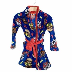 ⭐️Nickelodeon Paw Patrol Bath Robe Toddler Size 4T